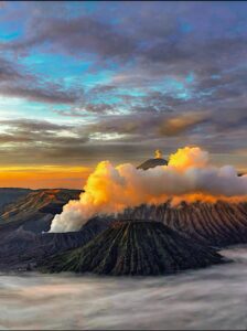 panorama gunung bromo